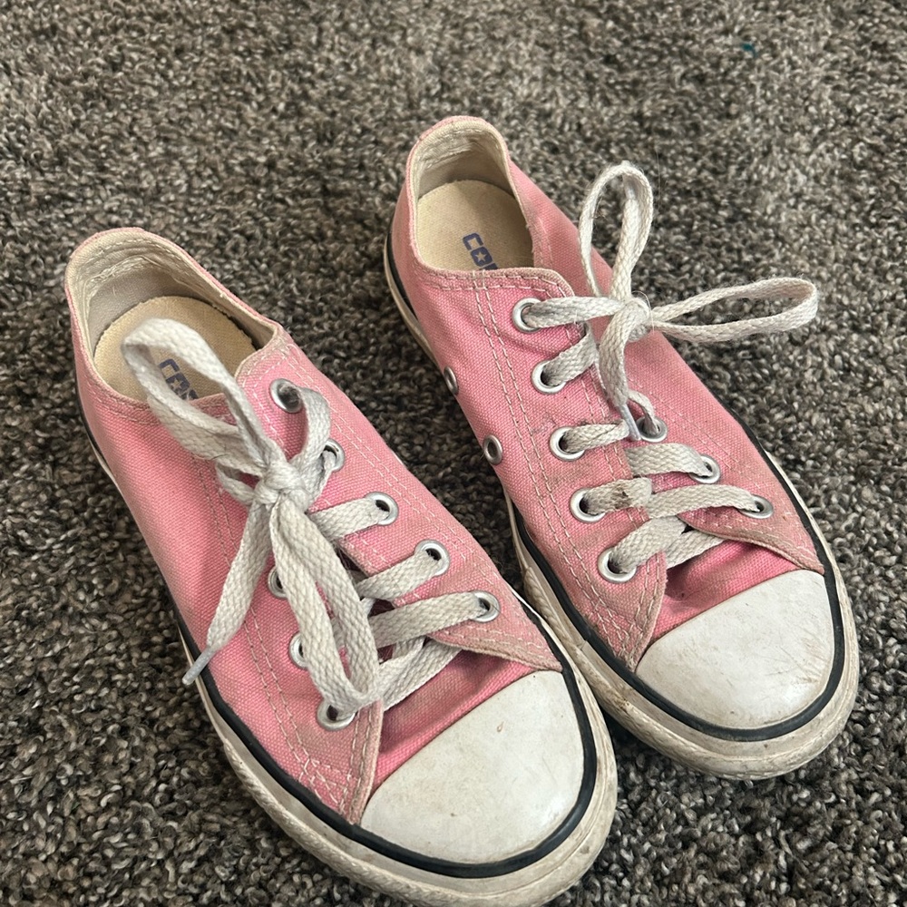 Converse Classic Pink Lace-Up Sneakers